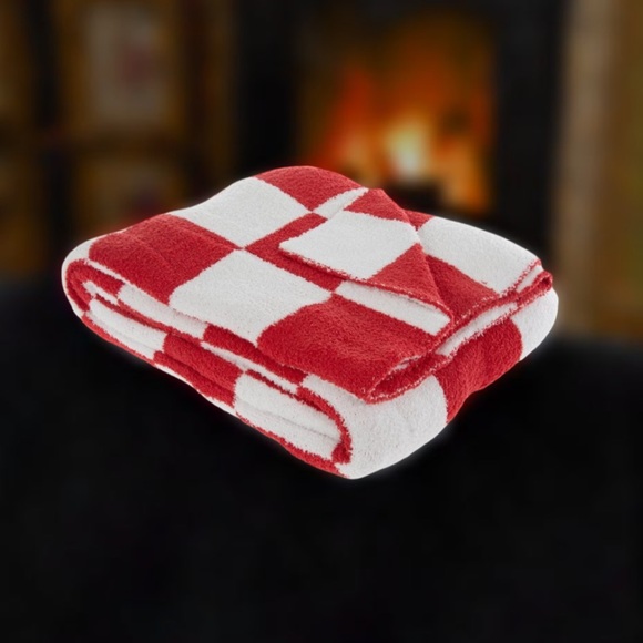 Blanket Red & White Checkerboard Throw
Blanket Cozy Blankets 50” x 60” NEW - Picture 10 of 16